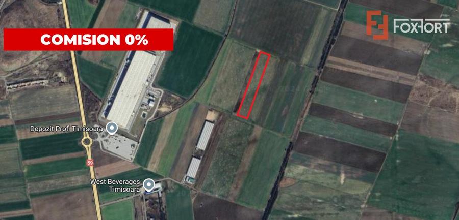 COMISION 0% Teren intravilan 18.600 mp - SAG - Depozit Profi