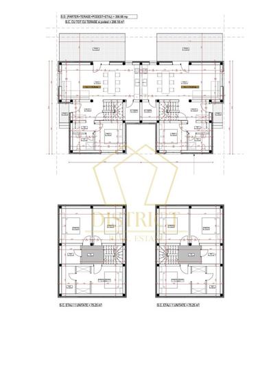 Duplex cu 5 camere, despărțit prin camera tehnica, la asfalt | Mosnita Veche