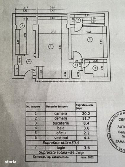 2 camere | Nemobilat | STEFAN CEL MARE | LOCUINTA/SPATIU COMERCIAL - 7