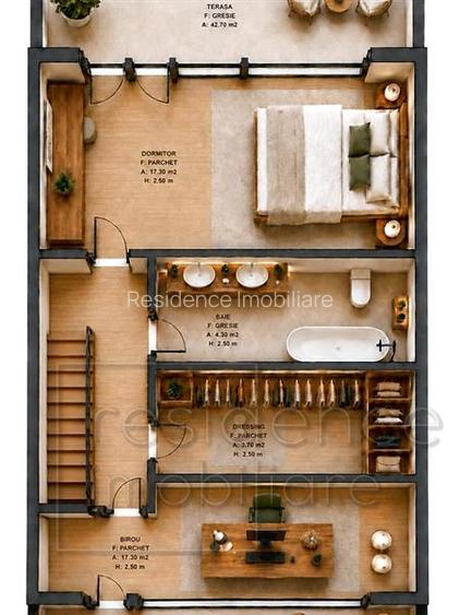 Duplex deosebit 5 camere, zona Voronet - 9