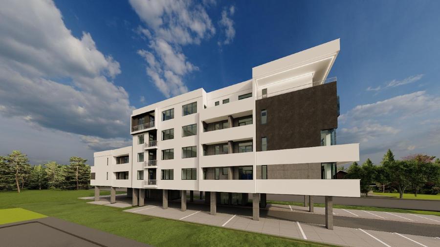 ULTIMILE 2 unitati! de la 1000€/m2 -Apartament 2 camere 72.4 m2 Kamsas