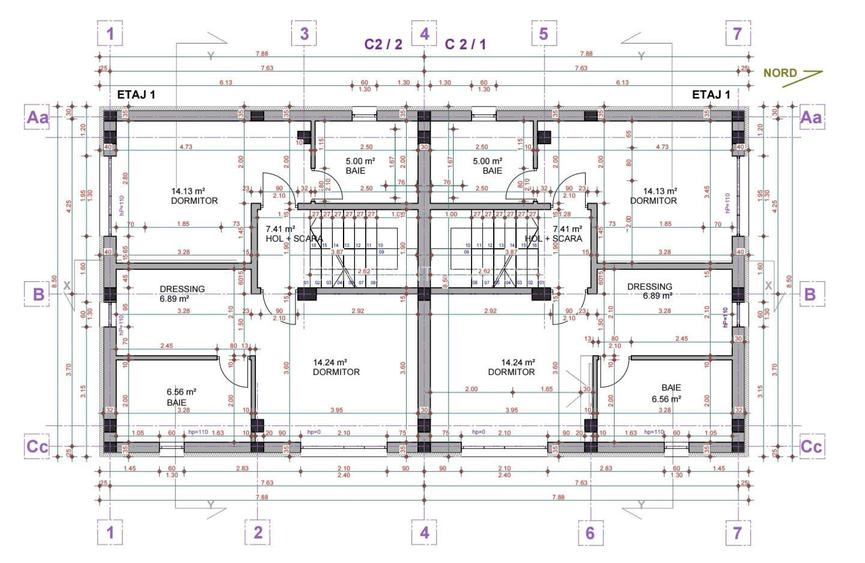 VILĂ DUPLEX - PARCUL TEILOR,1 DECEMBRIE / POMPA CALDURA,TRIPAN! - 3