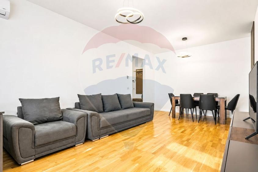 Apartament luminos cu 3 camere, parcare subterana in Luxuria Residence