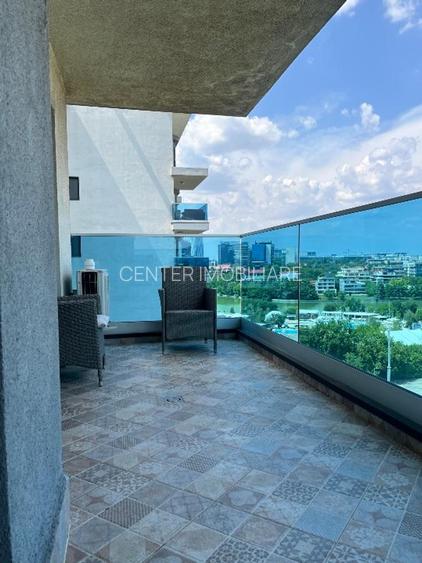 Floreasca Rezidece, 2 camere lux, etaj  8, 60 mp, c-tie 2018, centrală proprie - 5