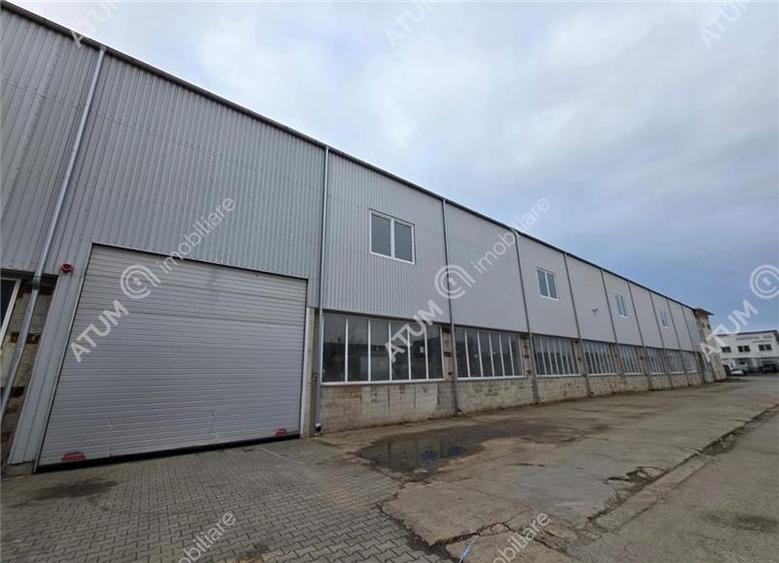 Hala Industriala de inchiriat 3800 mp curte libera 4200 mp in Sibiu