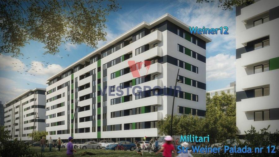 Apartamente 2 camere Weiner 12 Residence Militari Direct Dezvoltator