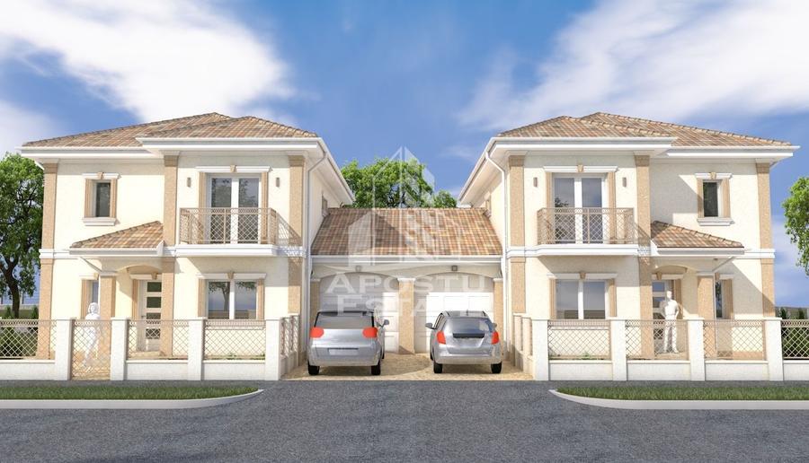 Duplex cu 5 camere, despartit prin garaj, zona Lidl, finisaje premium