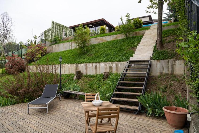 Baneasa lake House 340sqm, swimming pool, lake side deck - 18