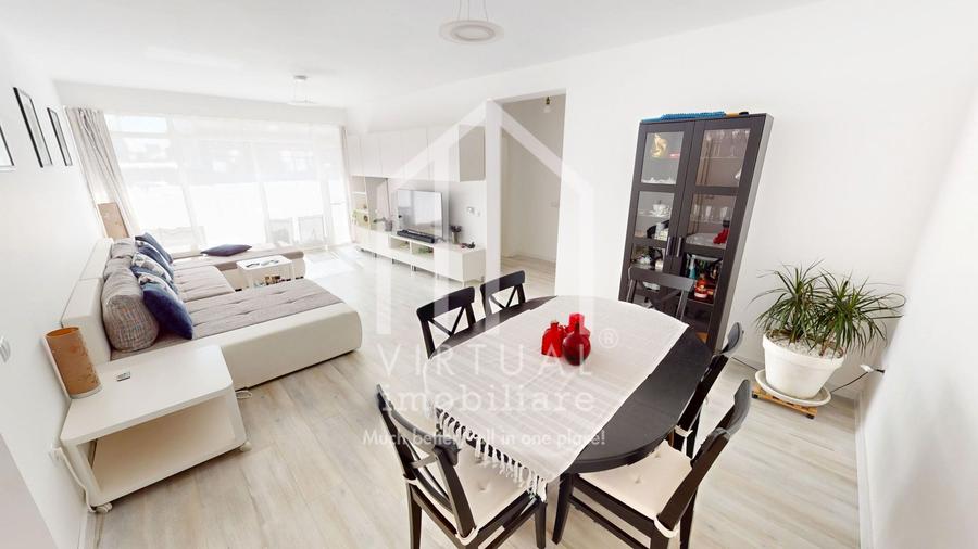 Apartament cu 3 camere, 83mp utili+balcon (12mp), parcare, Selimbar