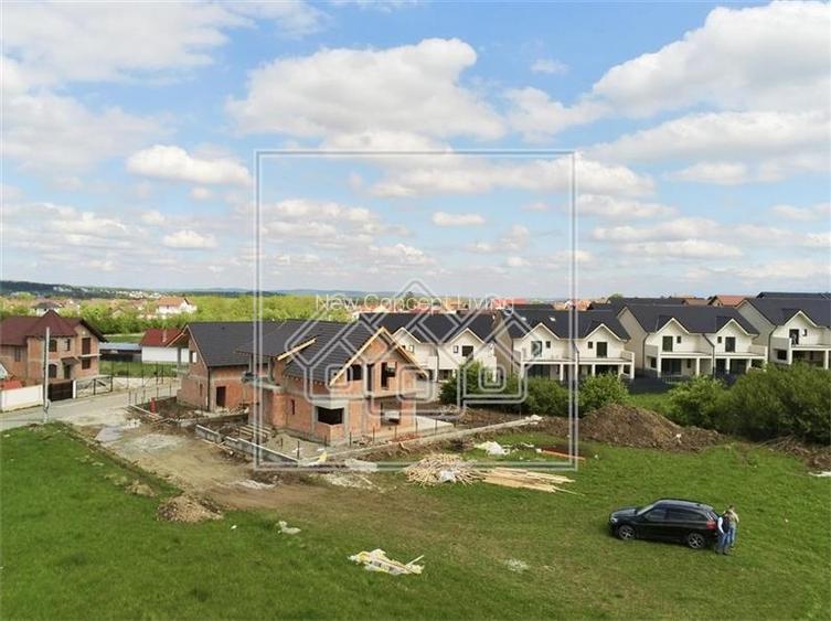 Casa individuala, 487 mp teren, finisata la alb, 147mp utili, Cristian - 14
