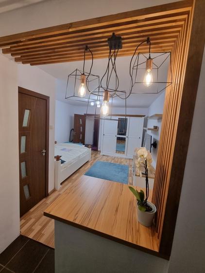 Garsoniera 36 mp, AC, Smart TV, bloc anvelopat, langa Parcul Titanii