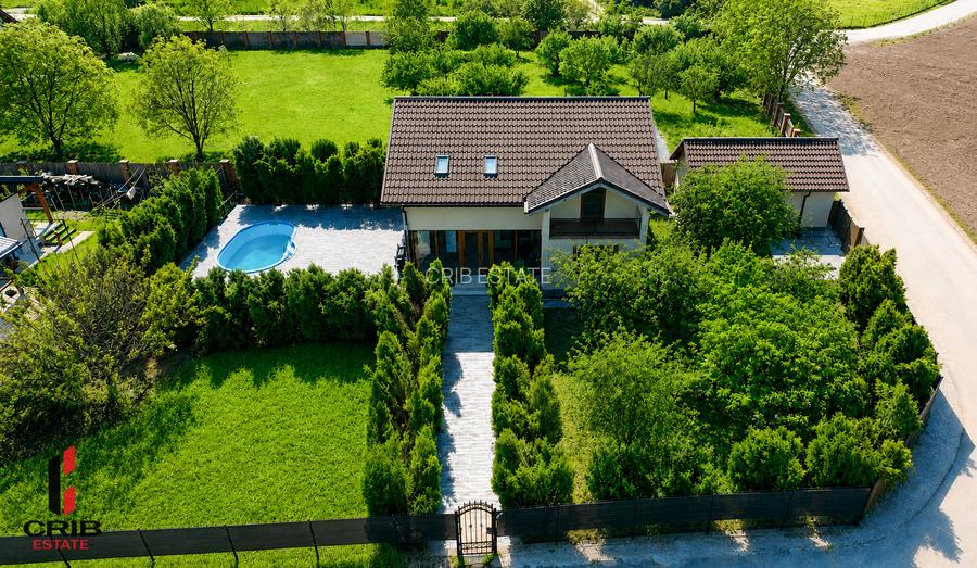 Casa Individuala Piscina Snagov 5 Camere 770 mp teren liber Piscina - 2