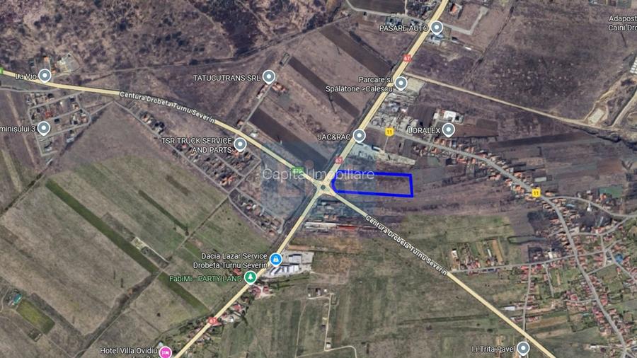 Teren Centura Severin – Acces din Giratoriu, 15 219mp - 2
