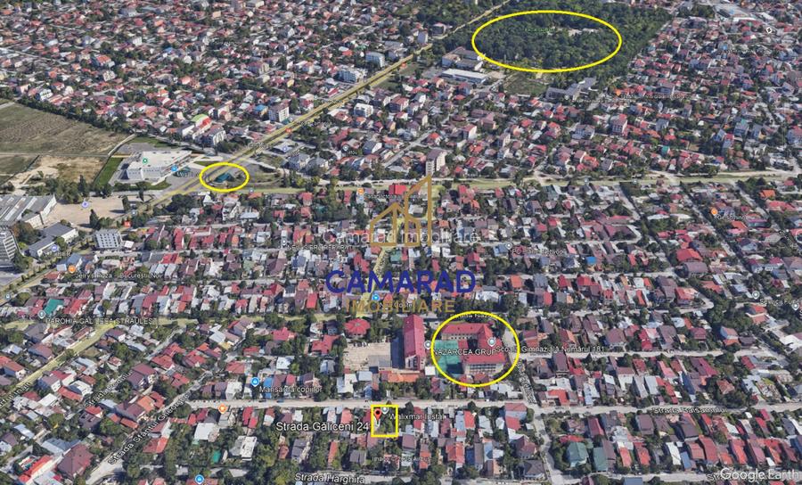 Teren 483 mp – Strada Galiceni 24 - Bucurestii Noi - metrou Laminorului - 14