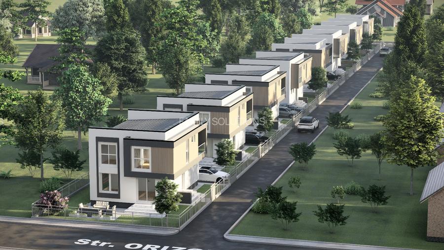 Casa individuala noua P+1. 4 cam. Teren 323 mp - 8