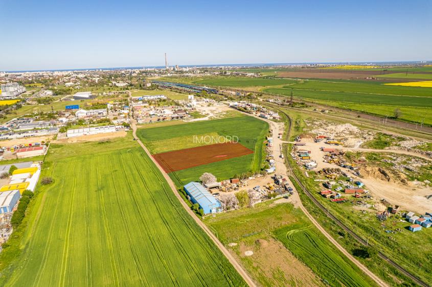 Palas vaporas, teren industrial logistic acces facil Autostrada - 17