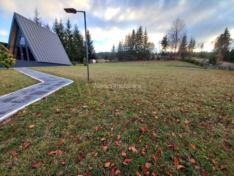 Teren 34,5 ari + cabana A-frame Colibita – ideal pentru resort, spa sau pensiune - 11