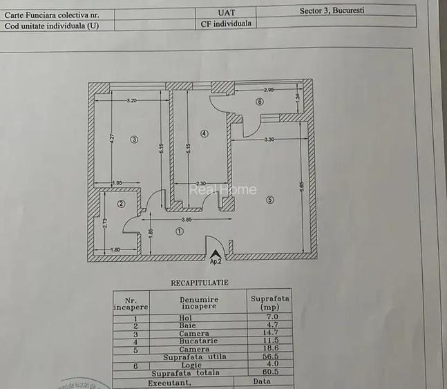 Apartament 2 camere Mobilat cu parcare / 13 minute metrou 1 Dec 1918 - 9