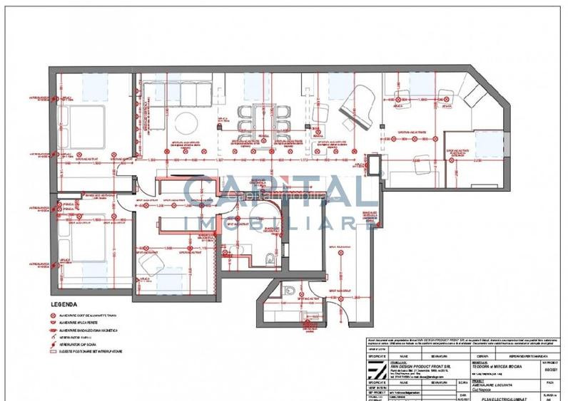 Vanzare apartament/spatiu de birou cu 5 camere zona Calea Dorobantilor!  - 17