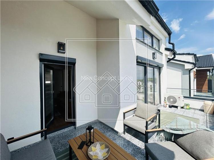 Penthouse de vanzare in Sibiu - design spectaculos - terasa - - 9