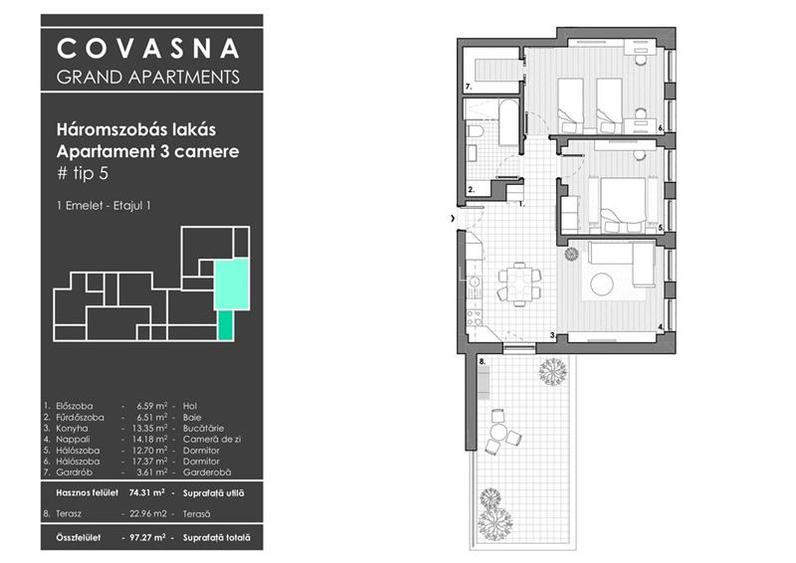 Edificiu cu proiect de apartamente/ aparthotel, Central, Covasna - 11