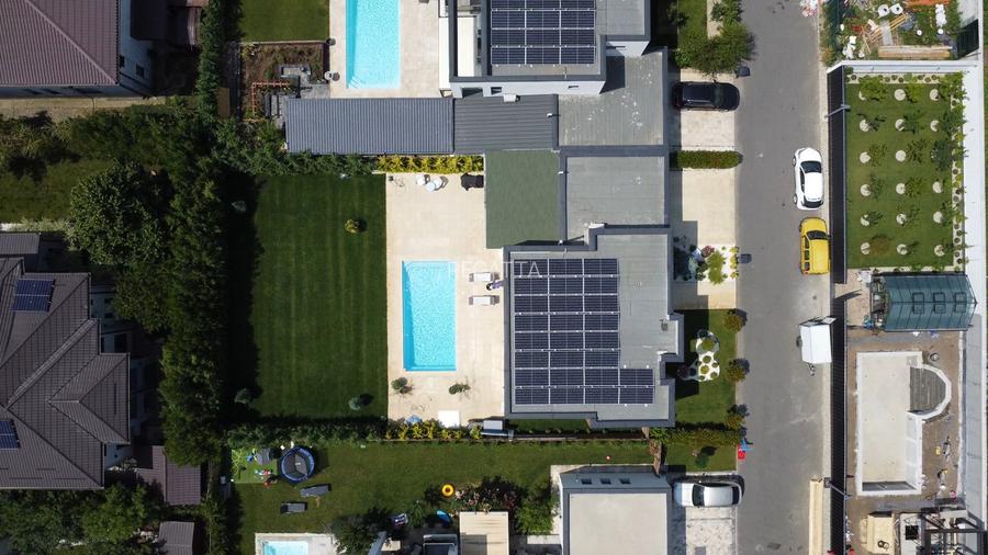 VILA UNICA CU PISCINA SI GARAJ INCALZITE IN PARADISUL VERDE - 6