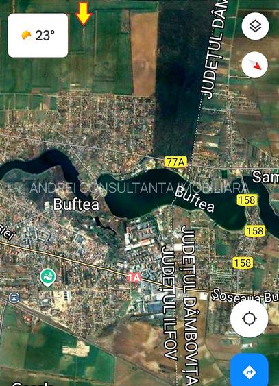 Vanzare 1000, 2000 sau 3000 mp teren intravilan in Buftea langa padure - 9