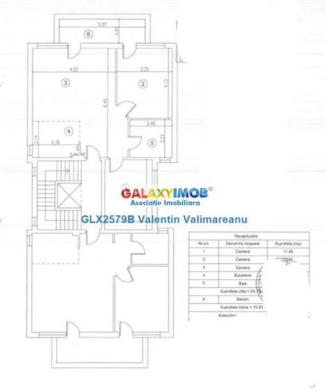 Apartament 3 Camere  Timpuri Noi VI 225 - 6