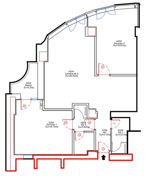 Apartament de vanzare 3 camere Ultracentral - Unirii, Bucuresti 74.5 mp - 1