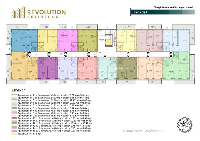 COMISION 0% - Apartamente 2 si 3 camere - Margeanului 1B-A1, Baia Mare - 6