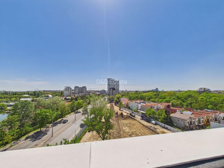 2 locuri parcare gratuite Penthouse unic pe 2 niveluri Vedere 360° lac - 7