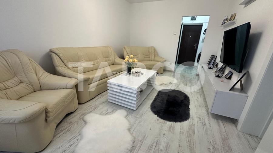 Apartament  de inchiriat 2 camere cu balcon zona Rahovei Sibiu - 4