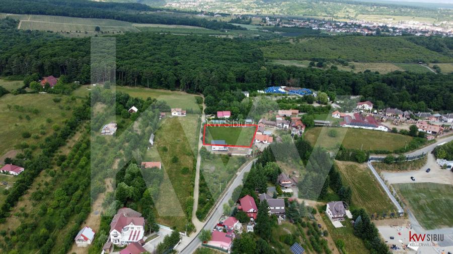 Teren intravilan 2000 mp - Tocile, vedere panoramica spre munte si padure - 2