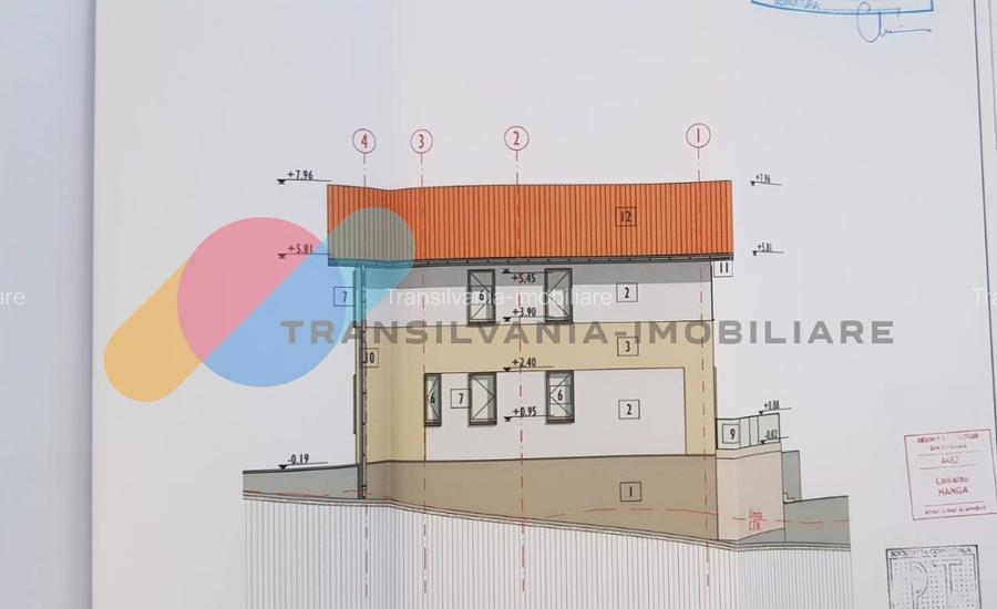 Teren autorizat pentru doua case - 2033mp - Chinteni - 3