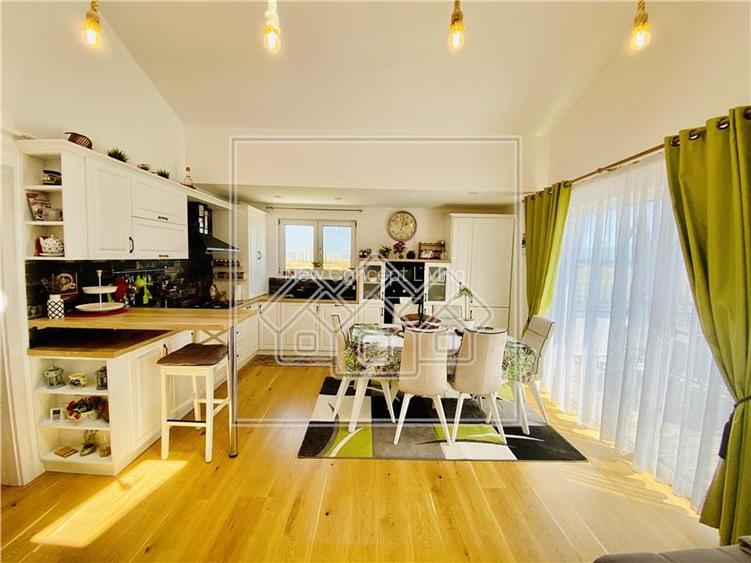 Penthouse de vanzare in Sibiu- mobilat si utilat - cu terasa de 40 mp - 11