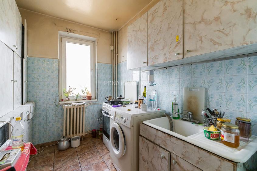 Apartament cochet de 2 camere, bloc reabilitat, etaj intermediar - 10