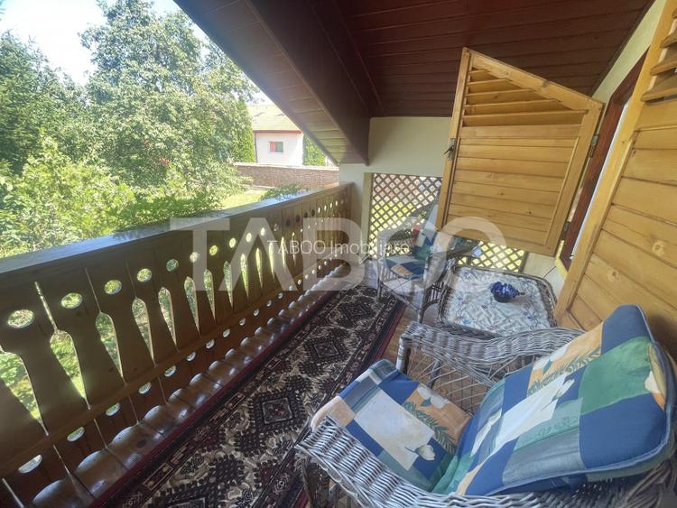 Casa individuala zona superba 6 camere teren 1030 mp garaj Vale Sibiu - 14