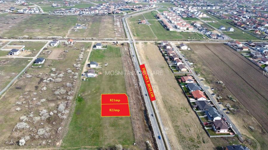 Teren pentru cladire cu 6ap - Acces la Drumul Boilor - Mosnita - 100e/mp+TVA - 5