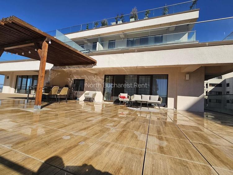 Apartament de închiriat cu 3 camere-PIPERA- terasă 95 mp - 3