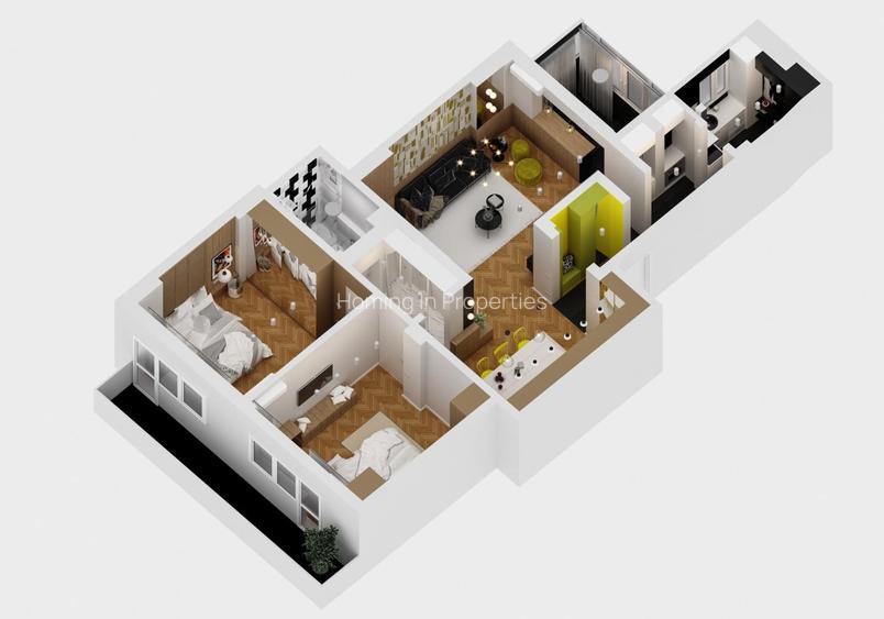 # Signature Residence 17 - Calea Victoriei 101 - 3 Camere - 38