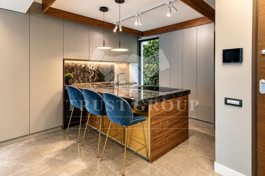 Herastrau | Apartament 3 camere + Garsoniera | Curte intima | 2 Parcari + Boxa