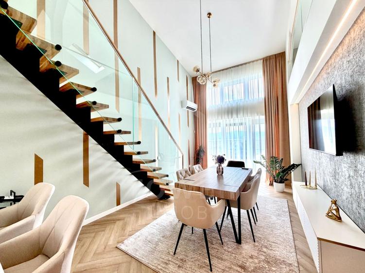 Penthouse de Lux-complet mobilat