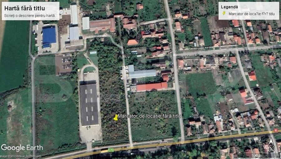 Teren cu suprafață de 10.400 mp la intrare în Remetea!