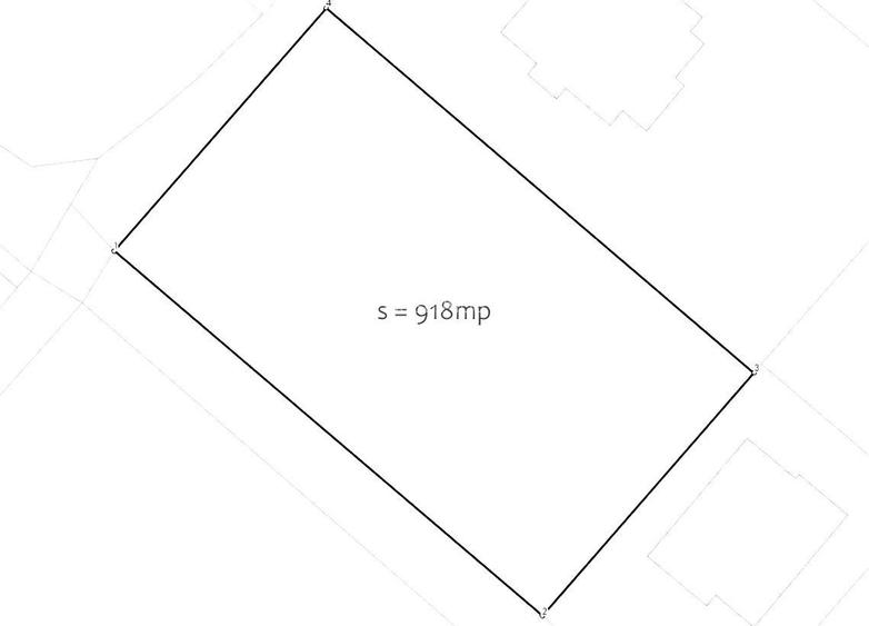 Valea Adanca - 5 Drumuri, 918mp intravilan, toate utilitatile, P+2E+M - 1