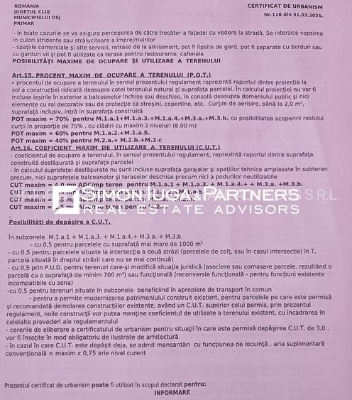 Teren constructii rezidentiale in Dej - 3