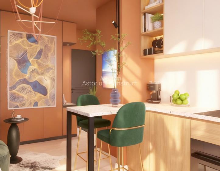 Garsonieră Premium în Ansamblu Rezidențial Nou | Finisaje de Lux | Comision 0% - 5