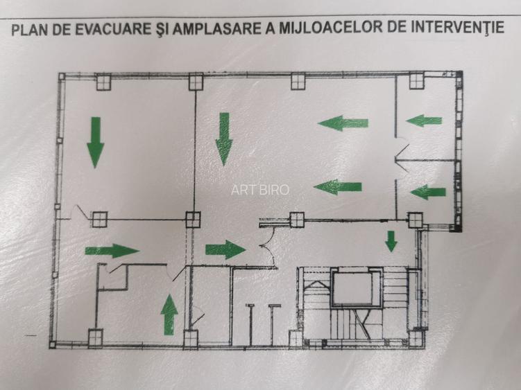 Zero comision, 85mp birou amenajat, parcare, Grozavesti, 4' metrou - 2