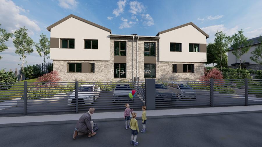 Casa tip duplex FINISATA, teren 400mp - la intrare in comuna Chinteni - 3