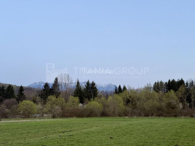 Teren intravilan, 7838 mp, cu priveliște superbă spre munți – Zărnești - 2