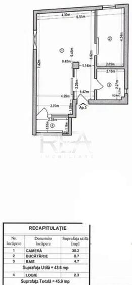 2 camere, Vatra Luminoasa, decomandat, etaj 1, an 2008 - 8